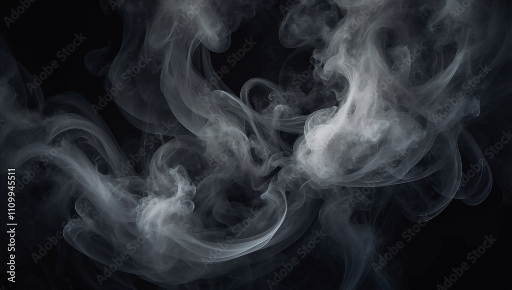 Dark Moody Abstract Background with Swirling Smoke Textures, Background Dark Moody Abstract Background with Swirling Smoke Textures, Background