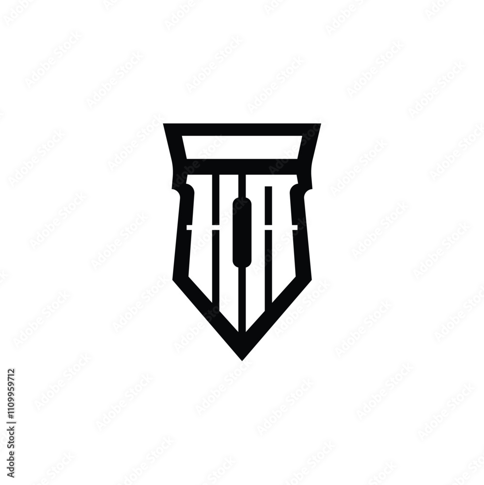 HA monogram logo design letter text name symbol monochrome logotype alphabet character simple logo HA monogram logo design letter text name symbol monochrome logotype alphabet character simple logo