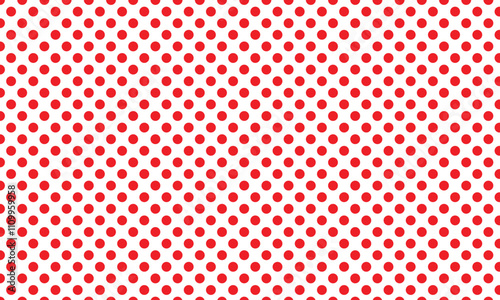 abstract monochrome geometric red dot pattern can be used background.