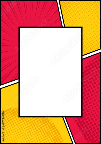 Comic Photo Frame