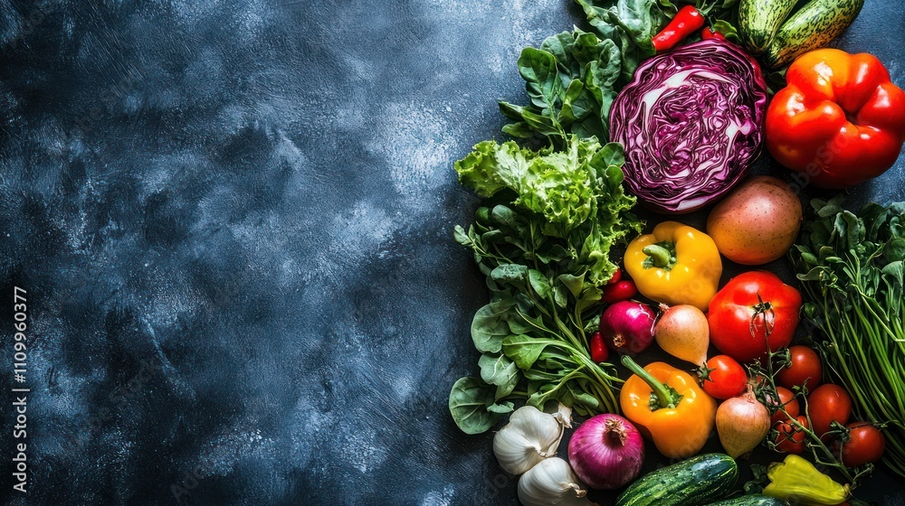 Vibrant Vegetable Harvest: A Colorful Bounty of Fresh Produce Vibrant Vegetable Harvest: A Colorful Bounty of Fresh Produce