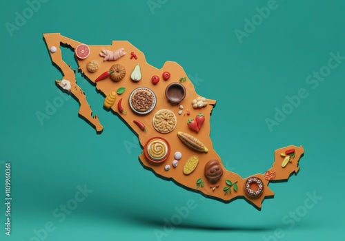Mexican Cuisine Map