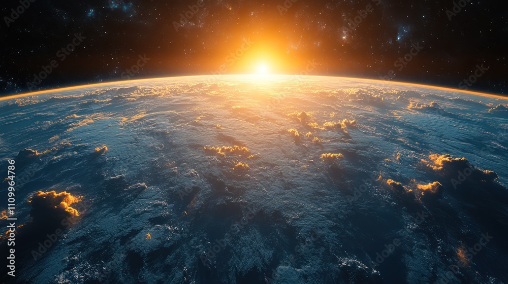 Sunrise from Space Sunrise from Space