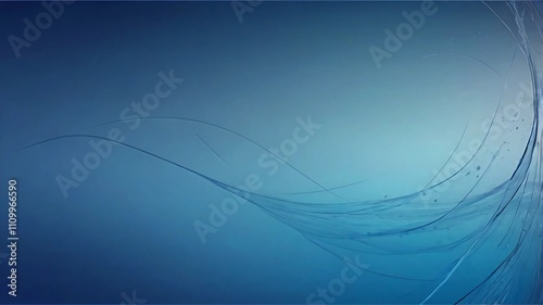 AI GENERATE,  Gradient blue colour purpose for background 