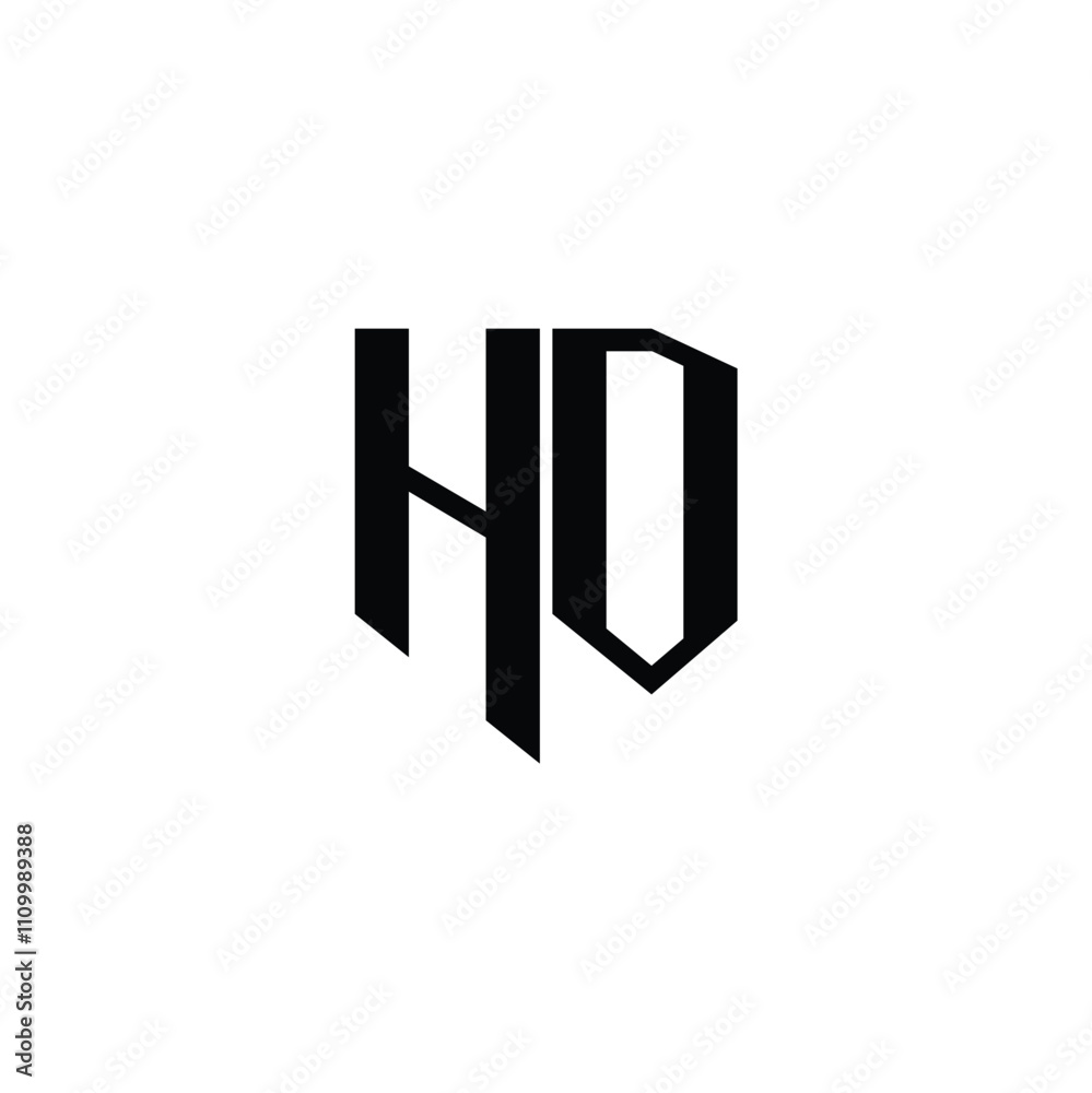 HD monogram logo design letter text name symbol monochrome logotype alphabet character simple logo