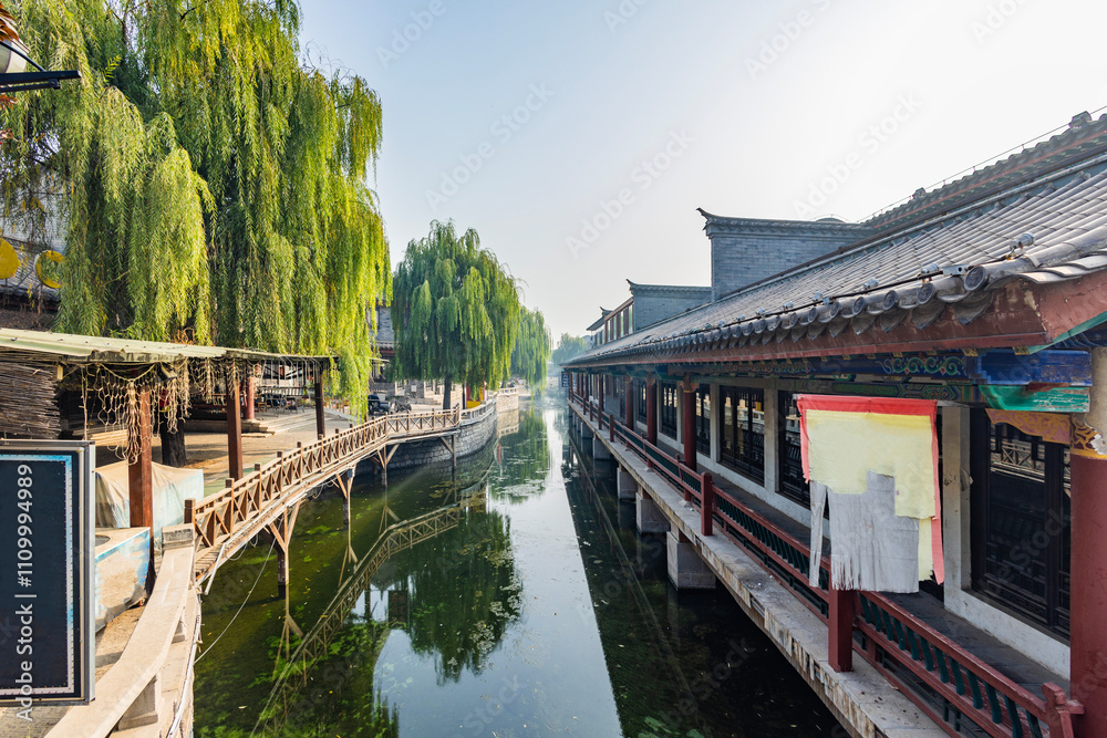 Luanzhou City, Hebei province Luanzhou ancient city landscape Luanzhou City, Hebei province Luanzhou ancient city landscape