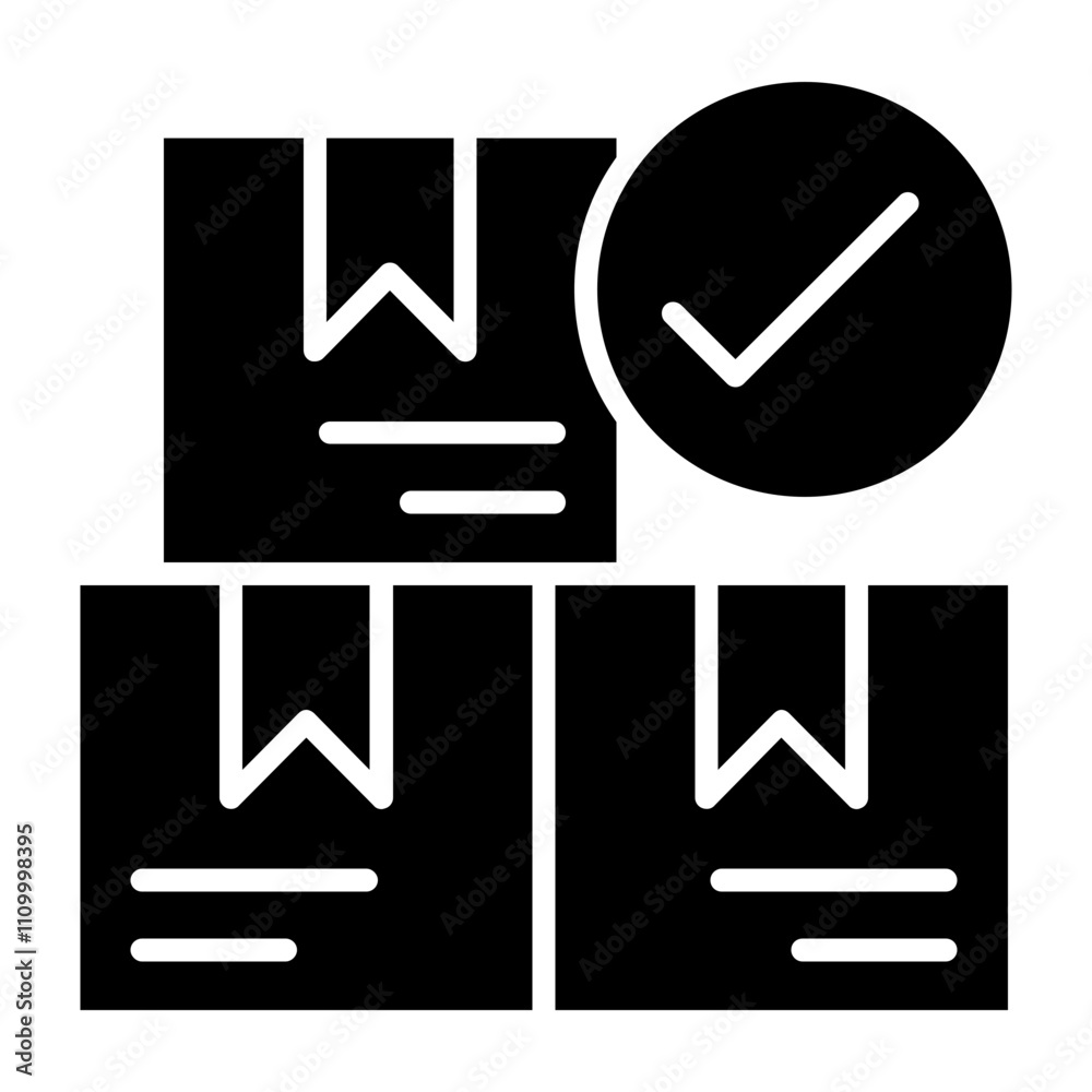 Product Availability Solid Icon Style Product Availability Solid Icon Style