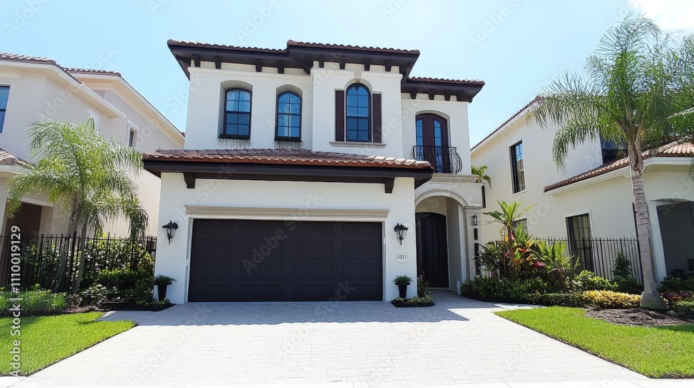Upscale Home in Relaxed Neighborhood with Soft Shadows Upscale Home in Relaxed Neighborhood with Soft Shadows