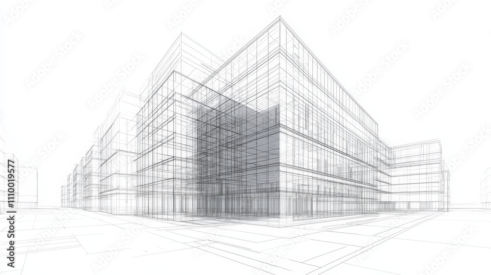 Architectural Blueprint of a Residential Development Project Architectural Blueprint of a Residential Development Project