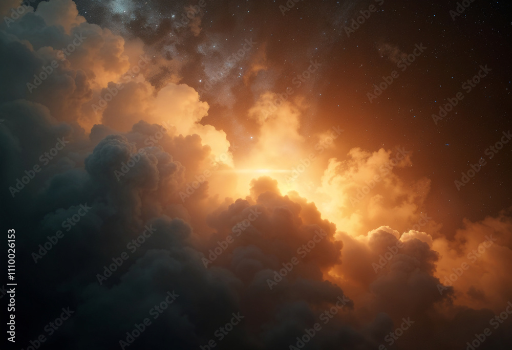 White fog or smoke on space background White fog or smoke on space background
