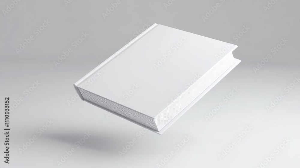 Blank Hardcover Mockup Ready for Creative Design Work Blank Hardcover Mockup Ready for Creative Design Work