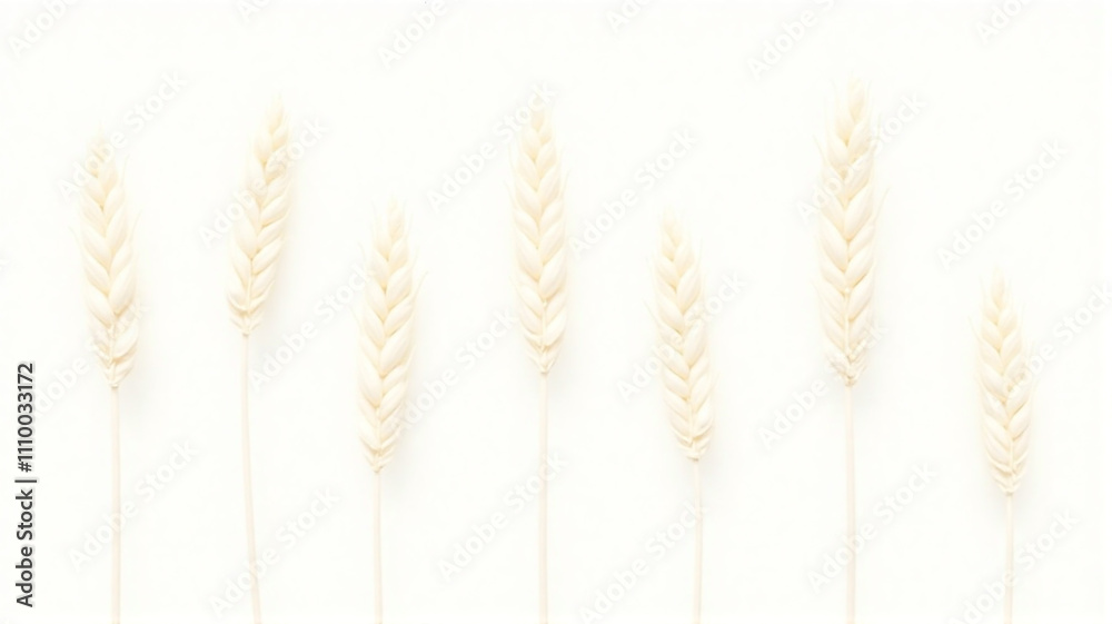 wheat isolated wheat isolated