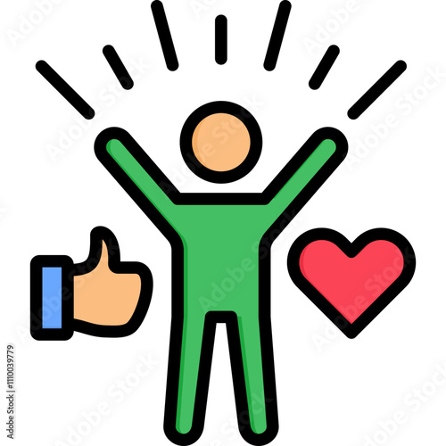 Self Esteem Icon