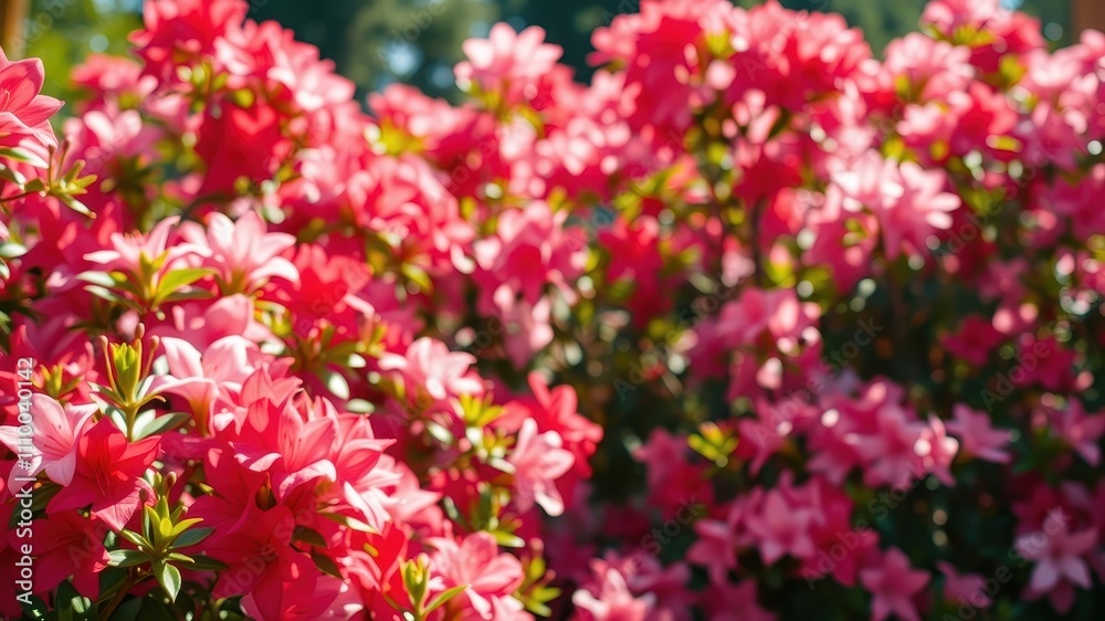 A lush cluster of vibrant pink blossoms in full bloom, their delicate petals unfurling with effortless grace, creating a vibrant tapestry of color and life. A lush cluster of vibrant pink blossoms in full bloom, their delicate petals unfurling with effortless grace, creating a vibrant tapestry of color and life.