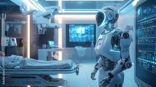 Modern Robot Assisting Elderly Patients in Healthcare Setting