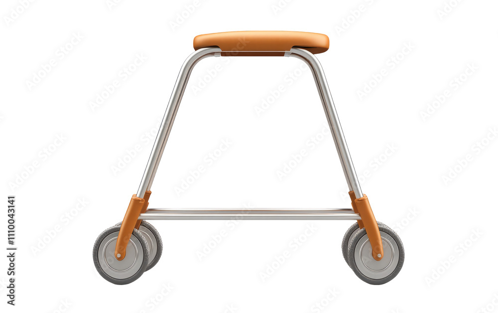Walker on Transparent Background for Visual Use Walker on Transparent Background for Visual Use