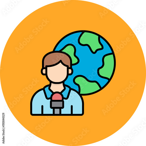 News Reporter Icon