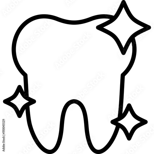 White Tooth Icon