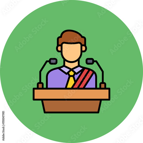 Politician Icon