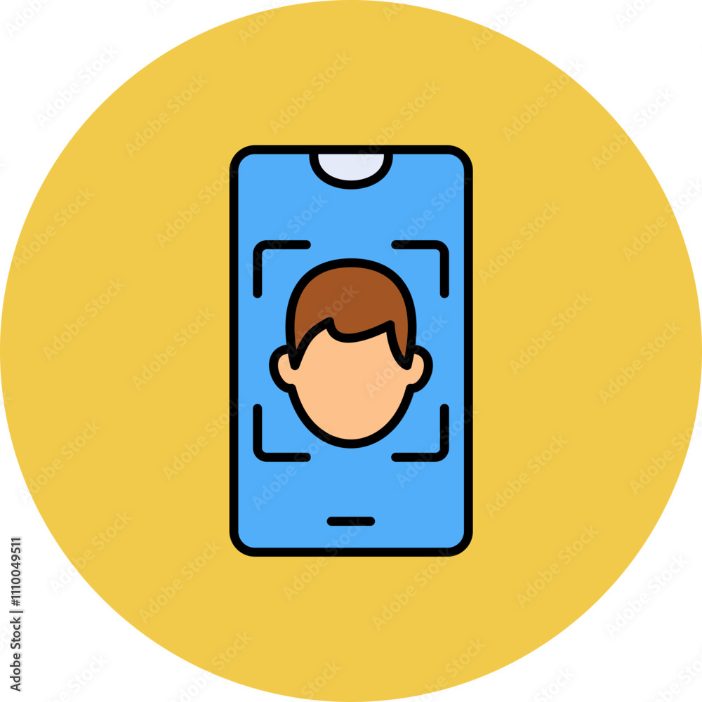 Face Scanner Icon Face Scanner Icon