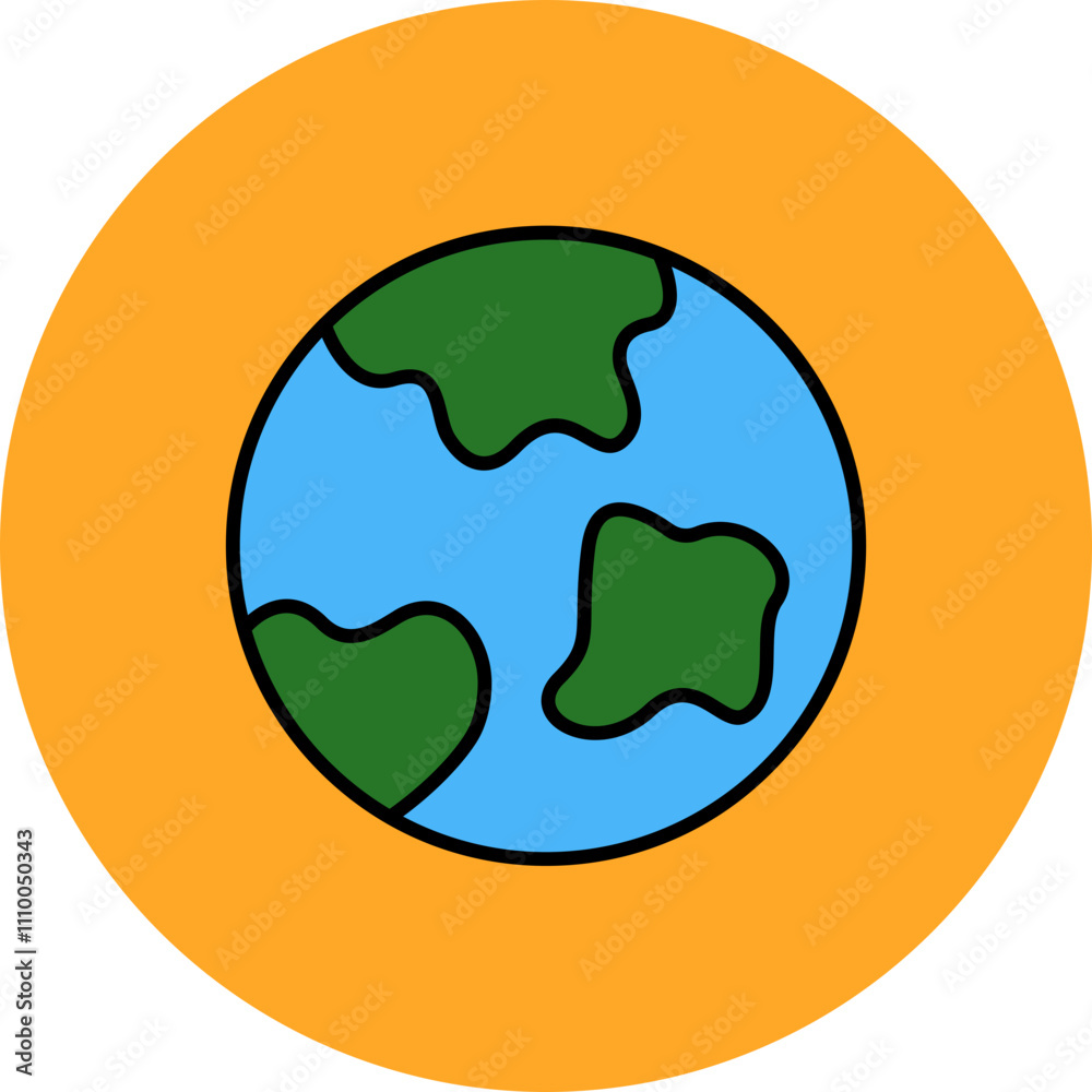 World Globe Icon World Globe Icon