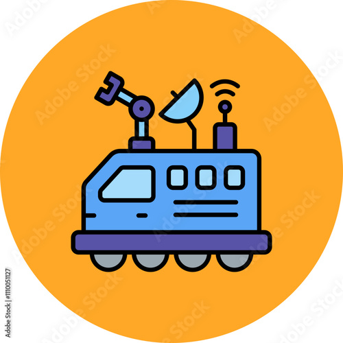 Space Rover Icon
