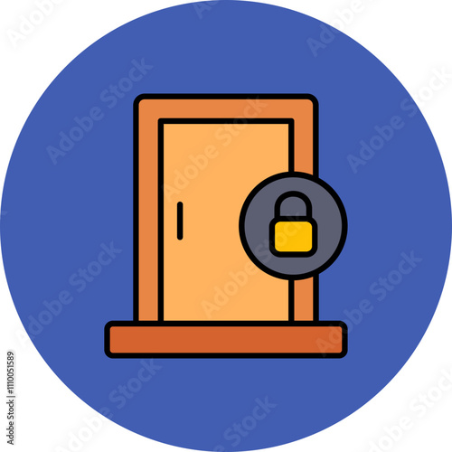 Door Lock Icon