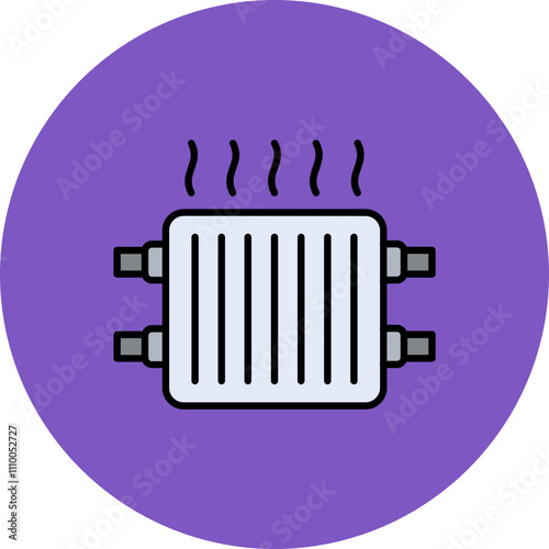 Central Heating Icon