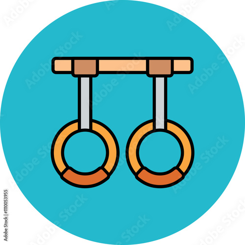 Gym Rings Icon