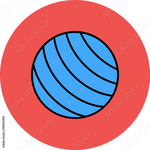 Gym Ball Icon