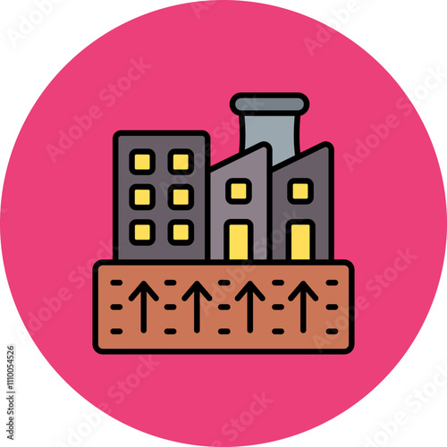Geothermal Energy Icon