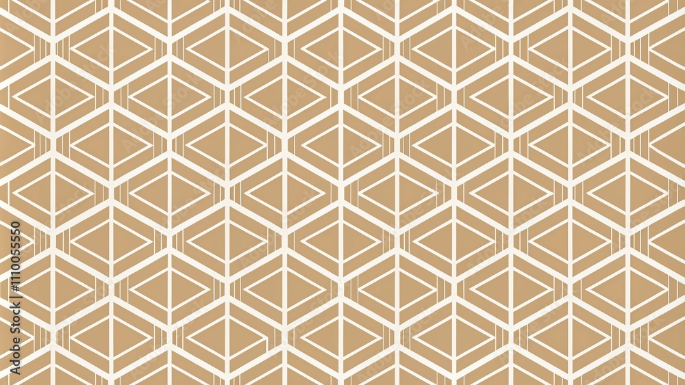 Beige and White Geometric Aerial Seamless Pattern Beige and White Geometric Aerial Seamless Pattern