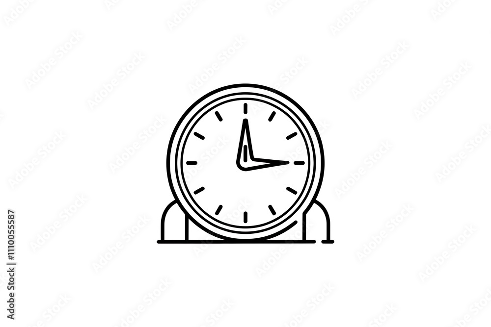 wall clock illustration wall clock illustration