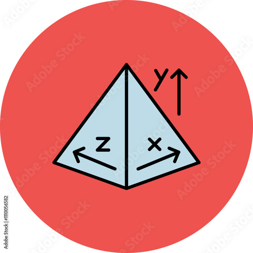 Coordinate Axis Icon
