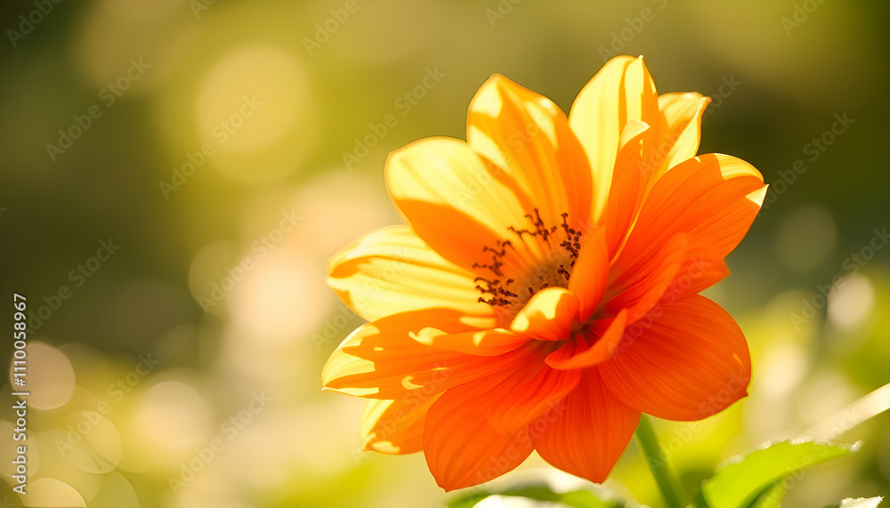 Abstract apricot flower Shining background It is Orange flowers with orange background. Abstract apricot flower Shining background It is Orange flowers with orange background.