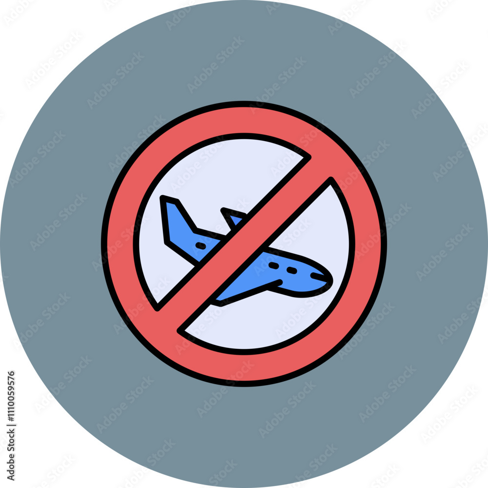 No Flight Icon No Flight Icon