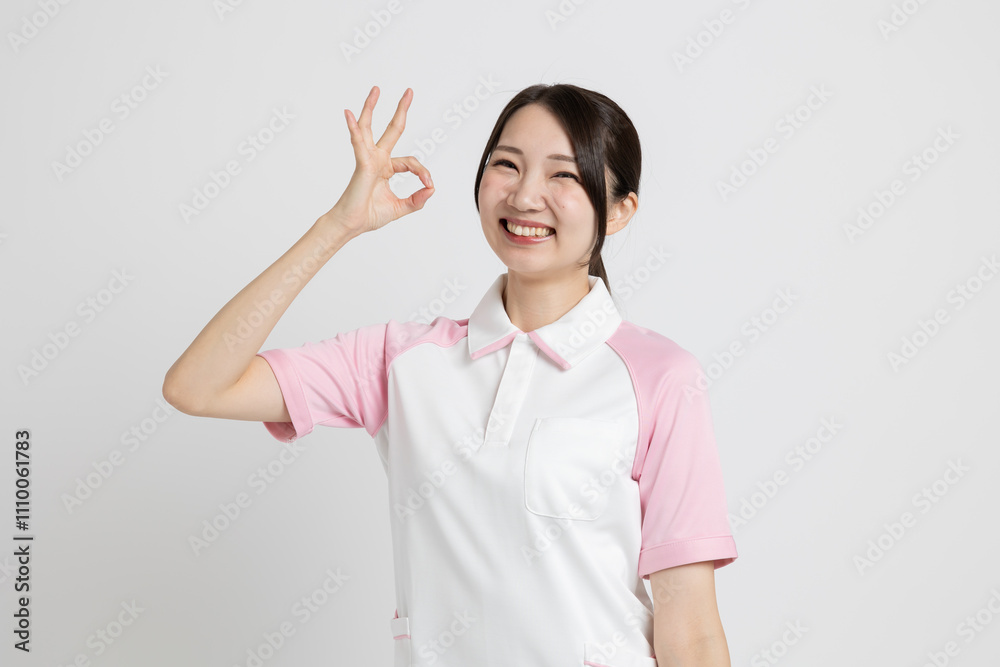 日本人の介護士