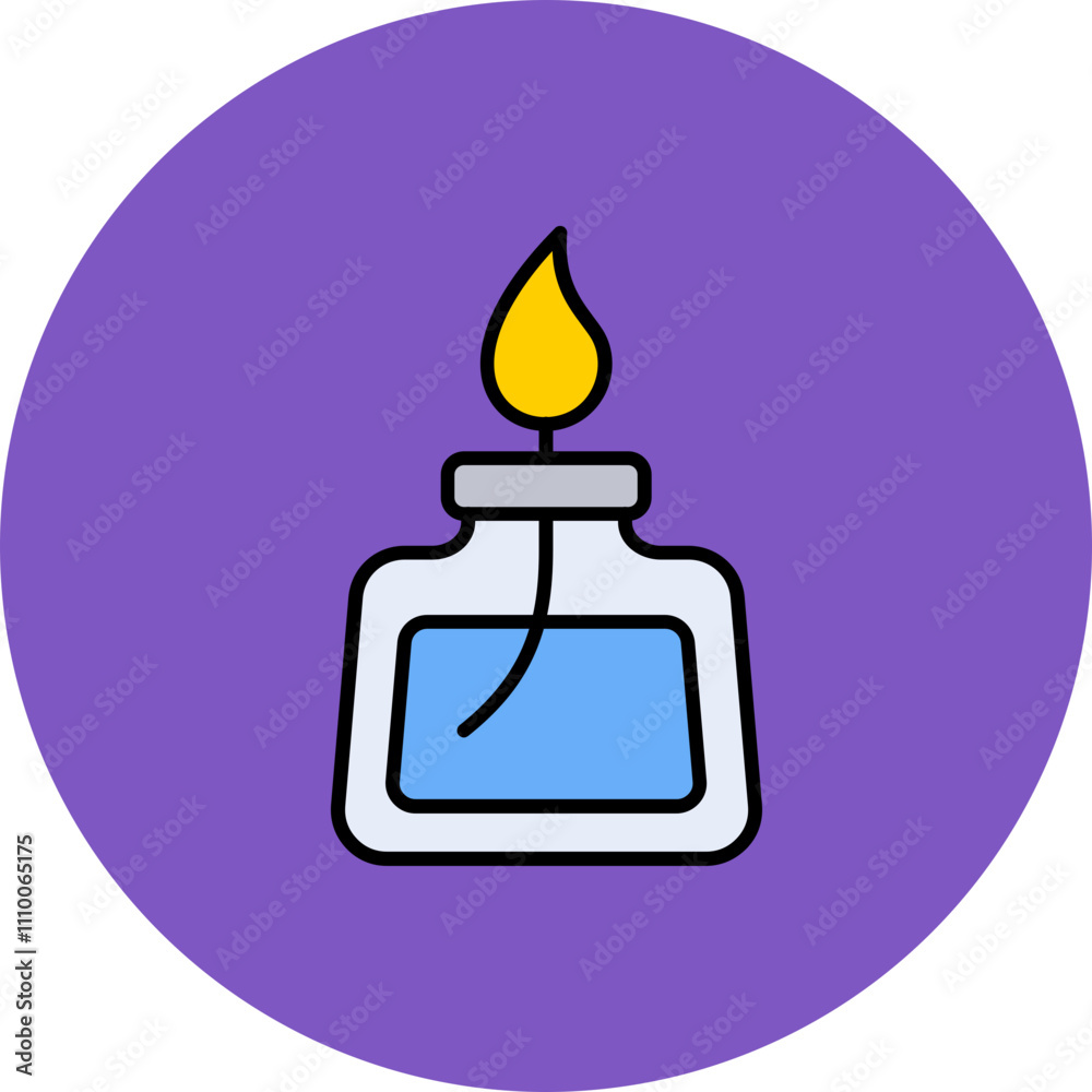 Obraz premium Alcohol Burner Icon