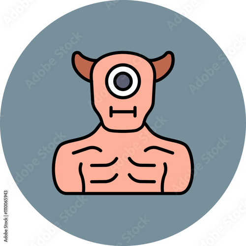 Cyclop Monster Icon