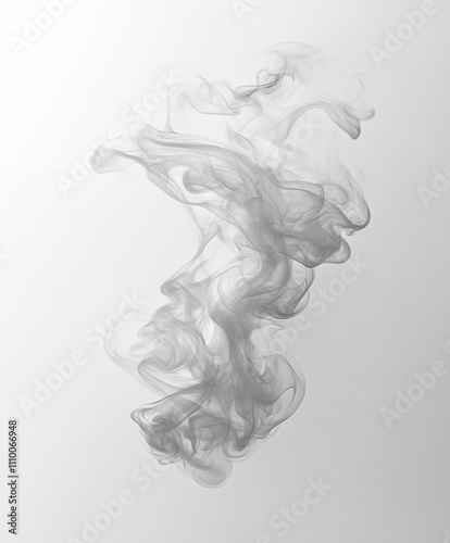 smoke on a neutral background background photo