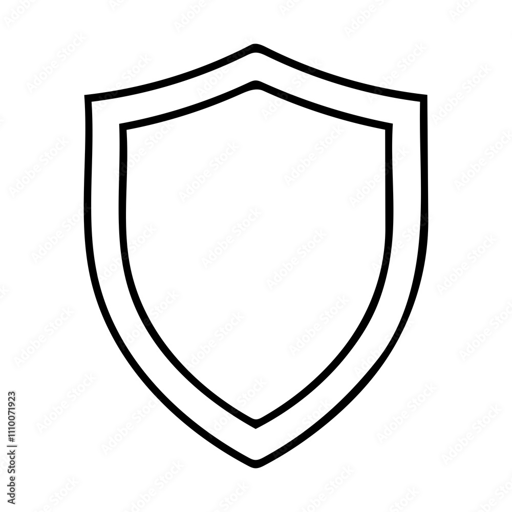 vector shield icon, flat design best shield vector icon vector shield icon, flat design best shield vector icon