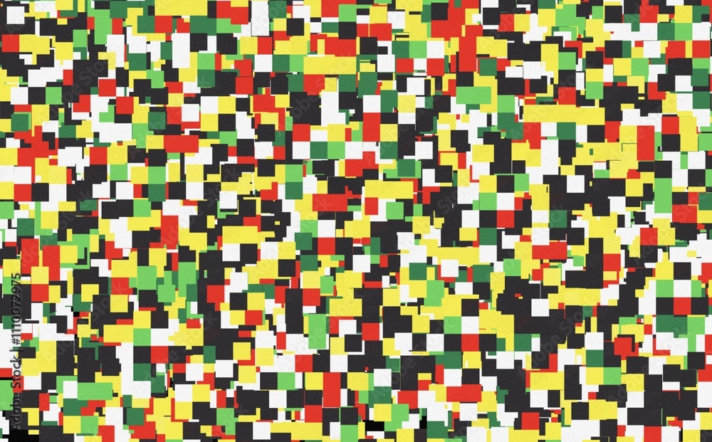 Old analog tv no signal glitch scratches distorted pixels and colorful static noise in a retro display Old analog tv no signal glitch scratches distorted pixels and colorful static noise in a retro display