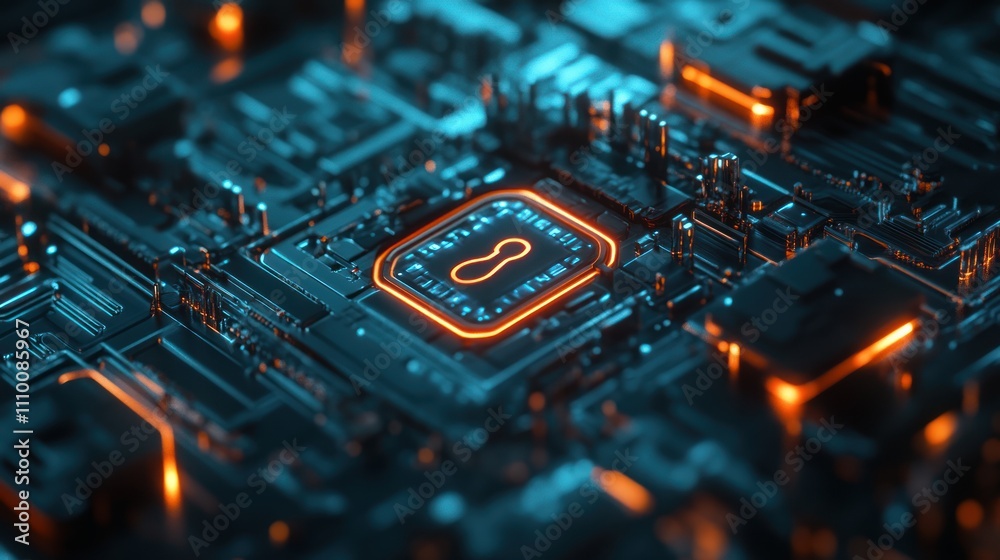 Cybersecurity - Digital Lock Cybersecurity - Digital Lock