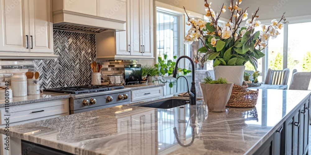 A completed kitchen design project showcasing innovative and functional features.