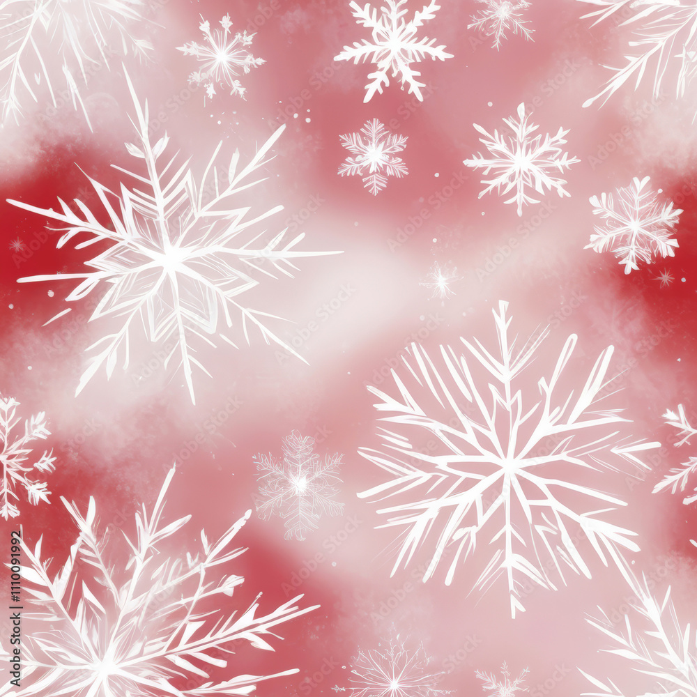 Sophisticated winter backdrop with snowflakes, blending Tchaikovsky-inspired artistry and Russian elegance Sophisticated winter backdrop with snowflakes, blending Tchaikovsky-inspired artistry and Russian elegance