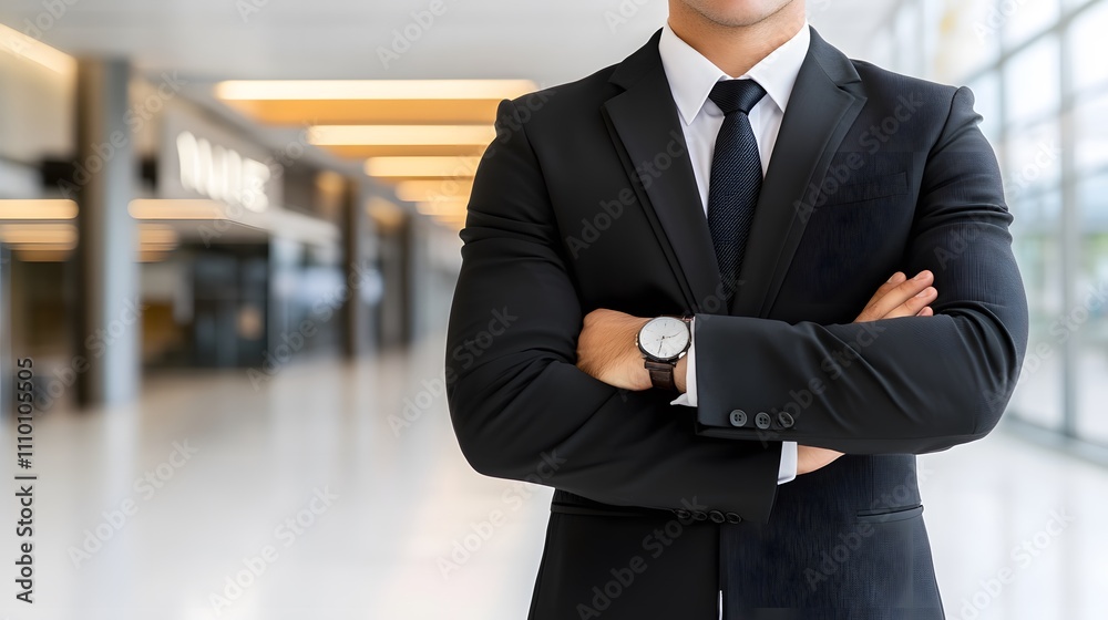 Project presentation in a corporate setting with a businessman holding a digital tablet, focused on clarity and impact Project presentation in a corporate setting with a businessman holding a digital tablet, focused on clarity and impact