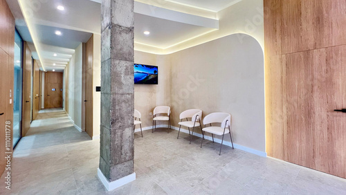 clinica dental moderna y dise  o minimalista .local comercial 