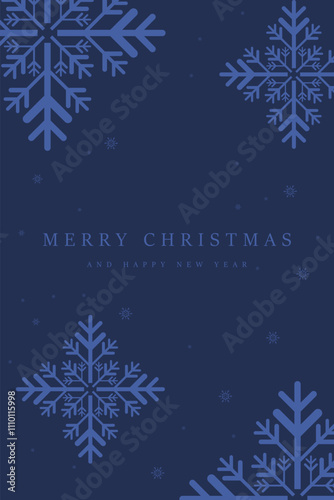 A elegrant and Luxury invitation with minimalistic Christmas ball. A Merry Christmas and Happy New Year background, wallpper, post card, web UI vector, illustration design photo