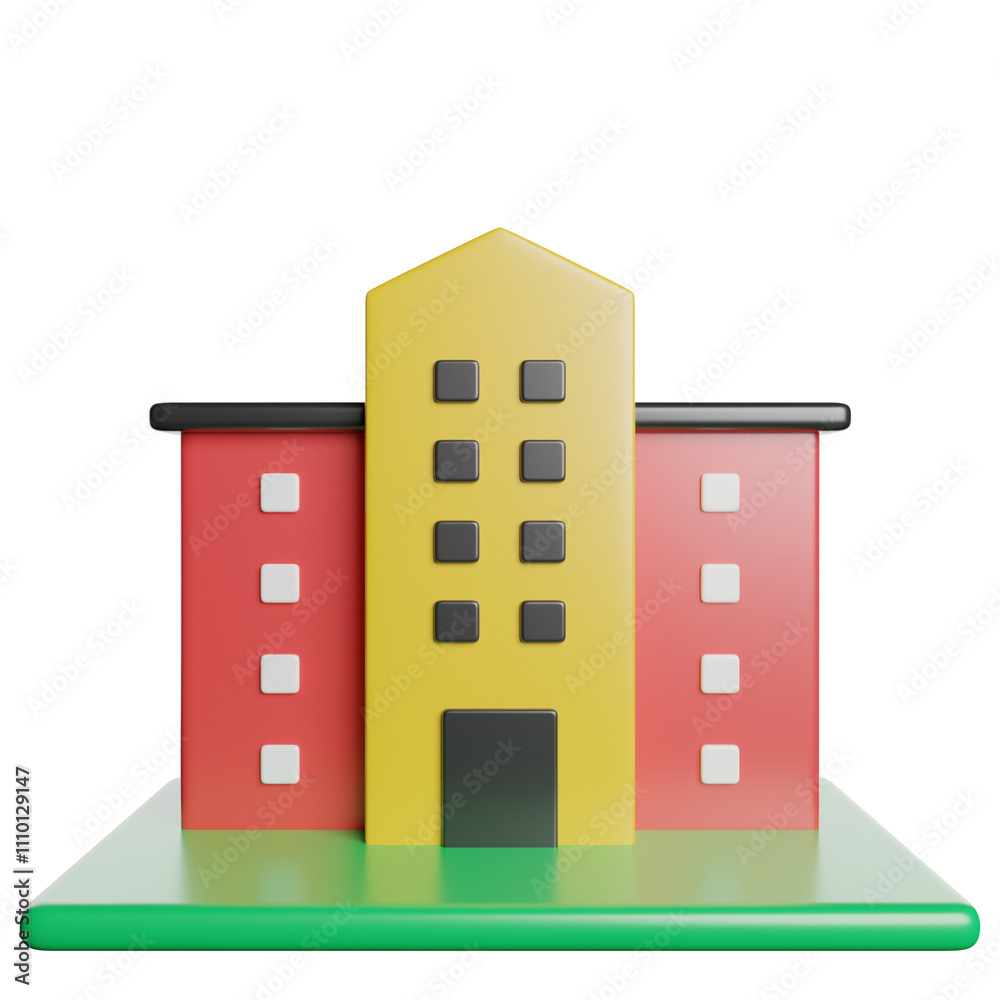 Apartment Building House Apartment Building House
