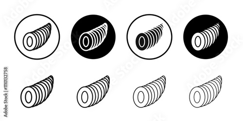 cornucopia Symbol mark in filled style